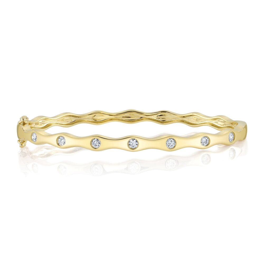 0.45CT DIAMOND BANGLE