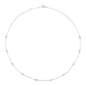 0.20CT 18″ DIAMONDS BY THE YARD SPARKLE CHAIN NECKLACE