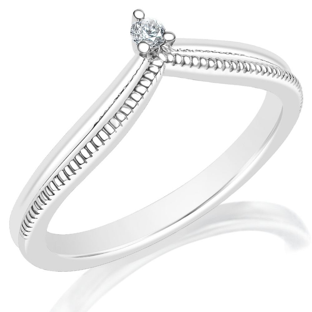 Textured and High Polish Double Curved Band
