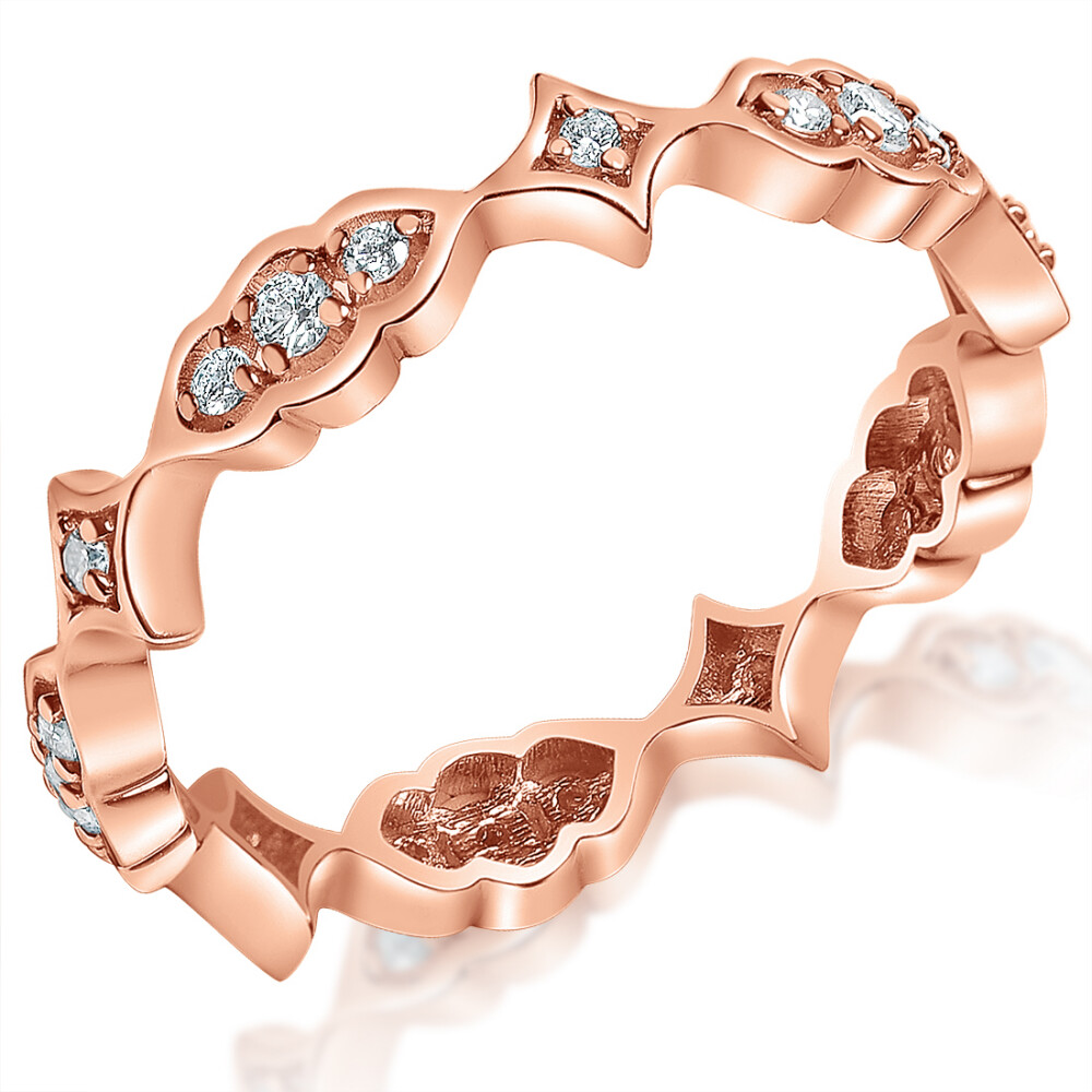 Geometric Eternity Ring