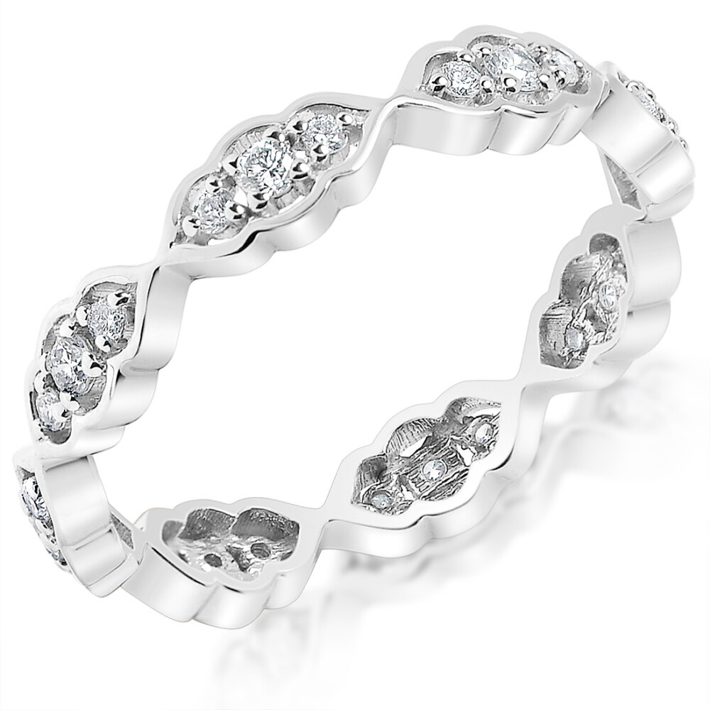 Geometric Eternity Ring