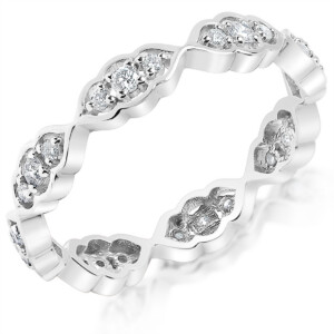 Geometric Eternity Ring
