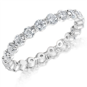 Split Prong Eternity Band