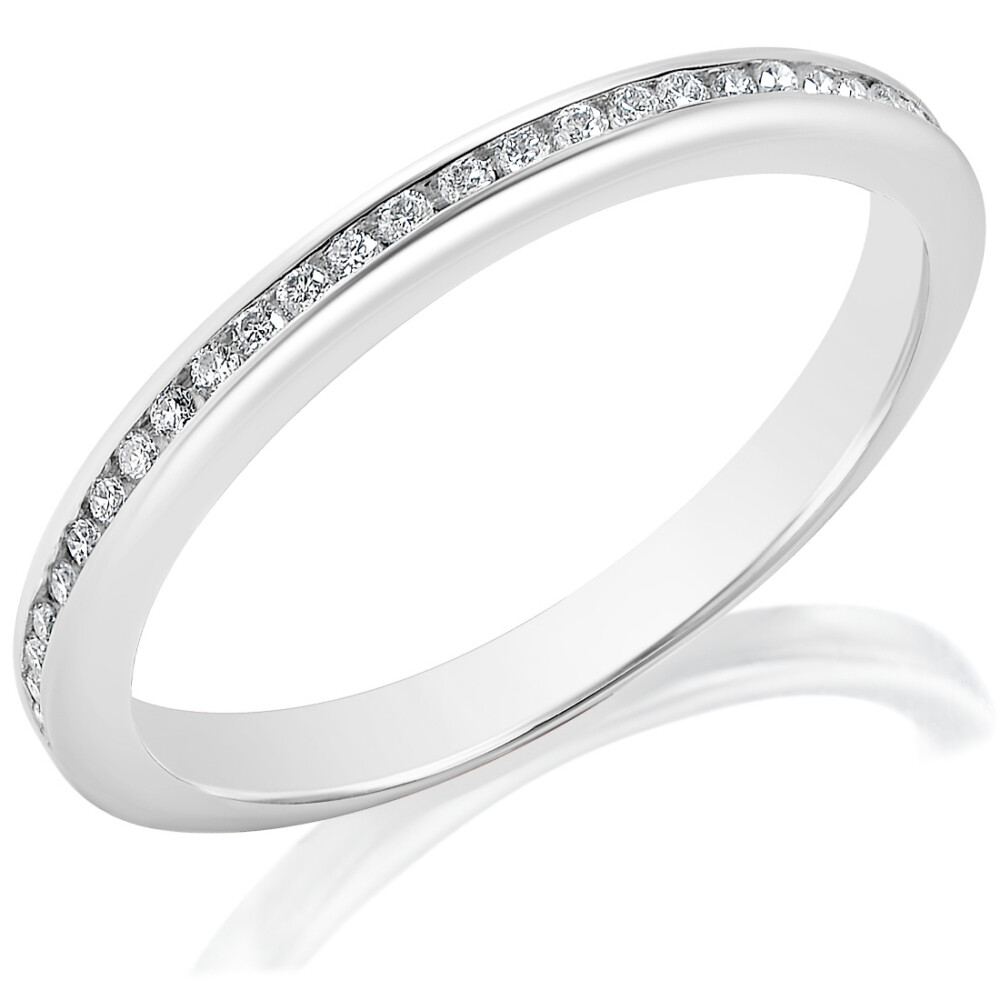 Halfway Channel Wedding Band