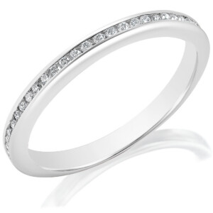 Halfway Channel Wedding Band