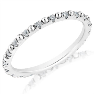 Beaded Eternity Ring