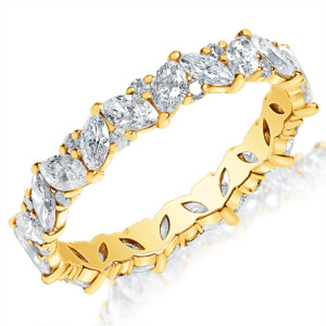 Marquise Diamond Eternity Band