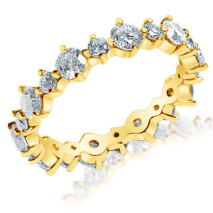 Round Diamond Eternity Ring