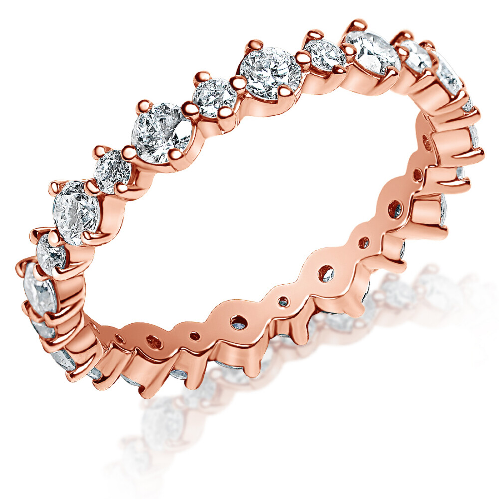 Round Diamond Eternity Ring