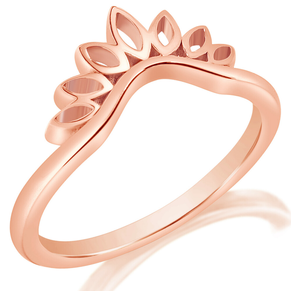 Petal Design Curved Band