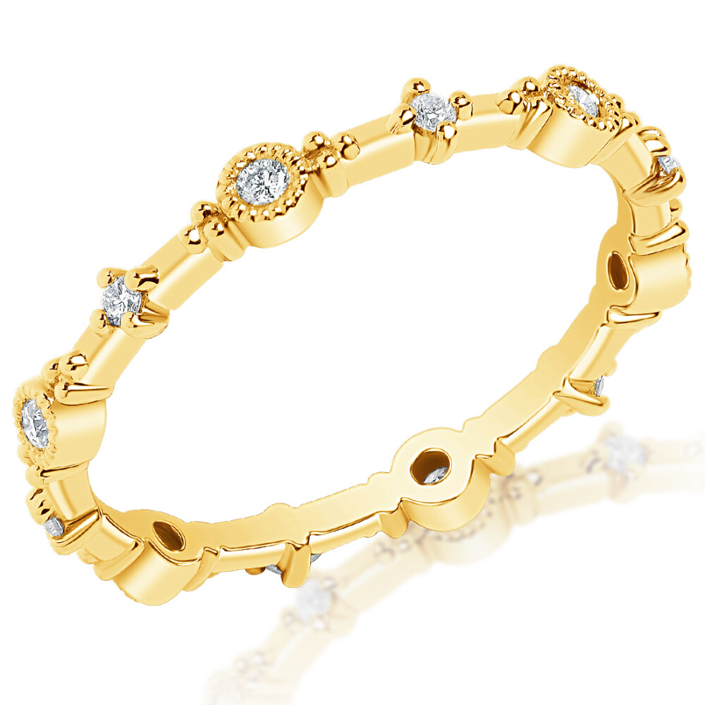 Multi-set Diamond Eternity Band