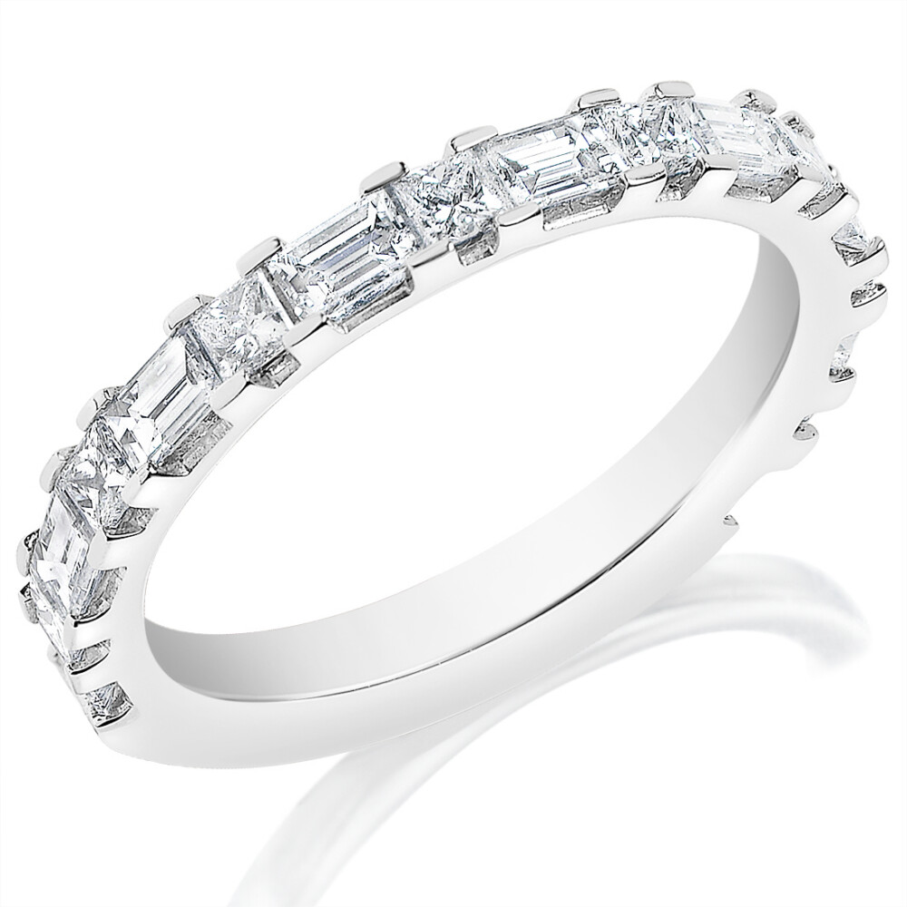 Baguette and Princess Three-Quarter Band