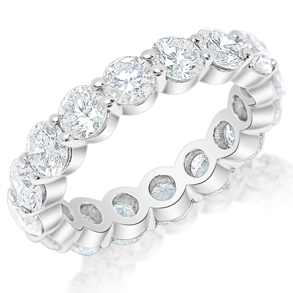 Round Diamond Eternity Ring