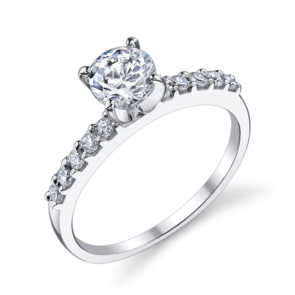 Round Diamond Classic Engagement Ring