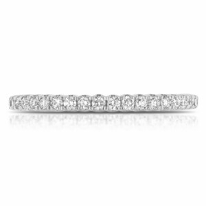Diamond Halfway Split Prong Matching Band