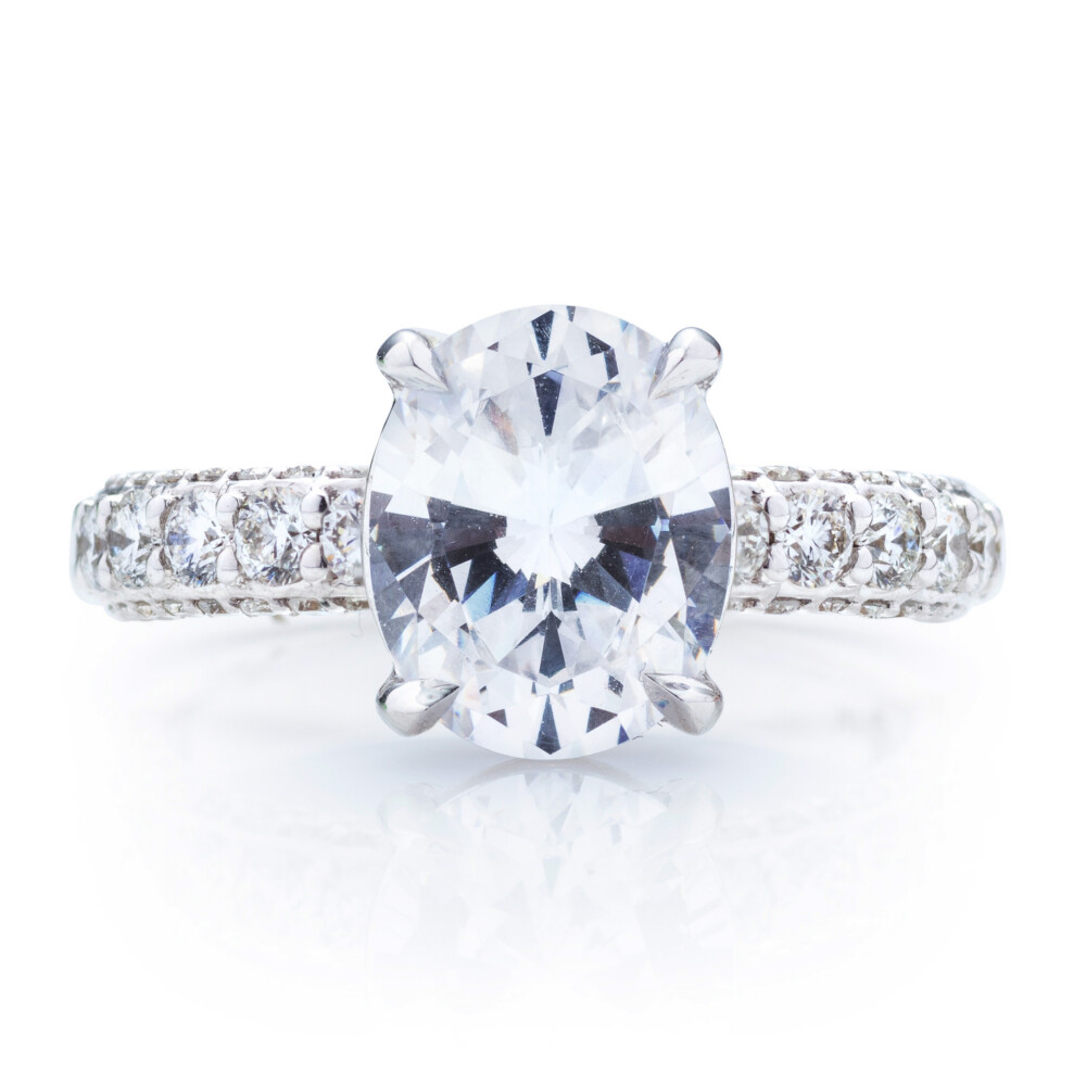 Tiffany Head Shank and Prong Engagement Ring