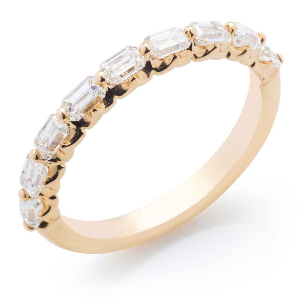 Emerald Diamond East Set Halfway Band