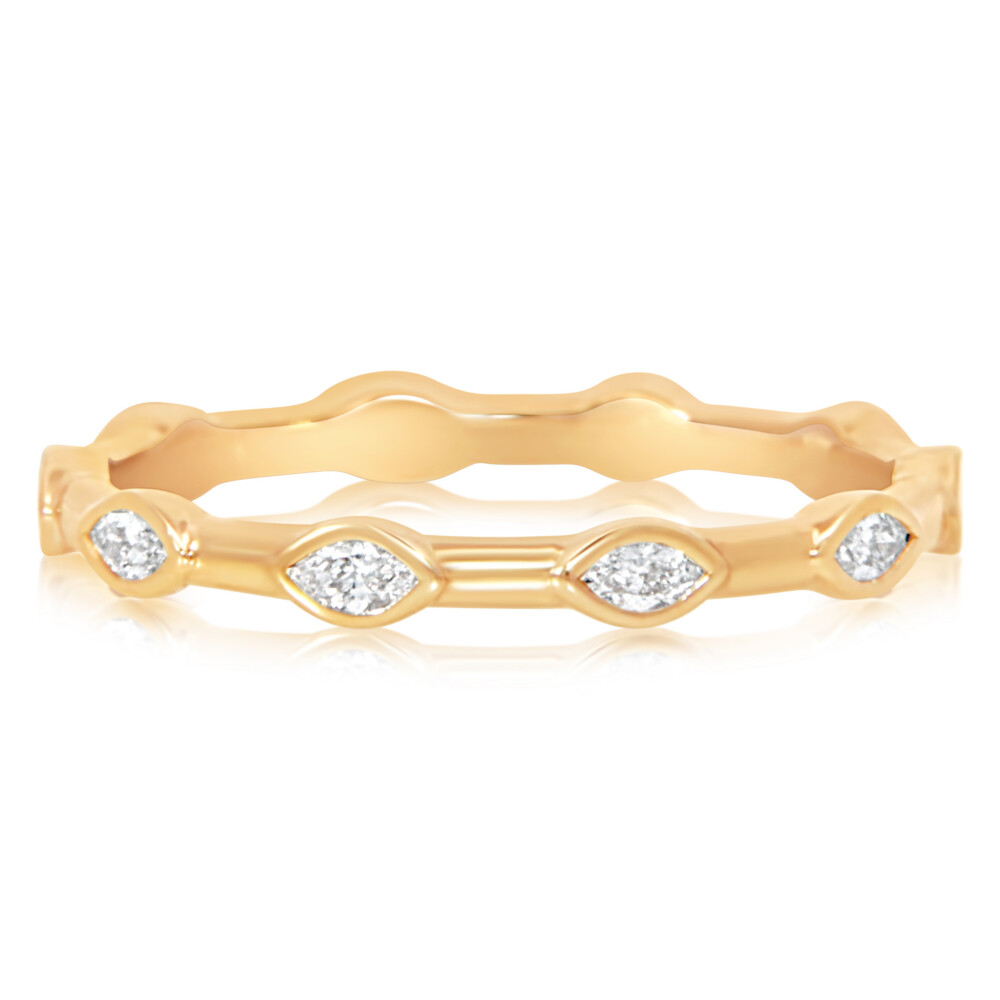 Marquise Bezel Station Band