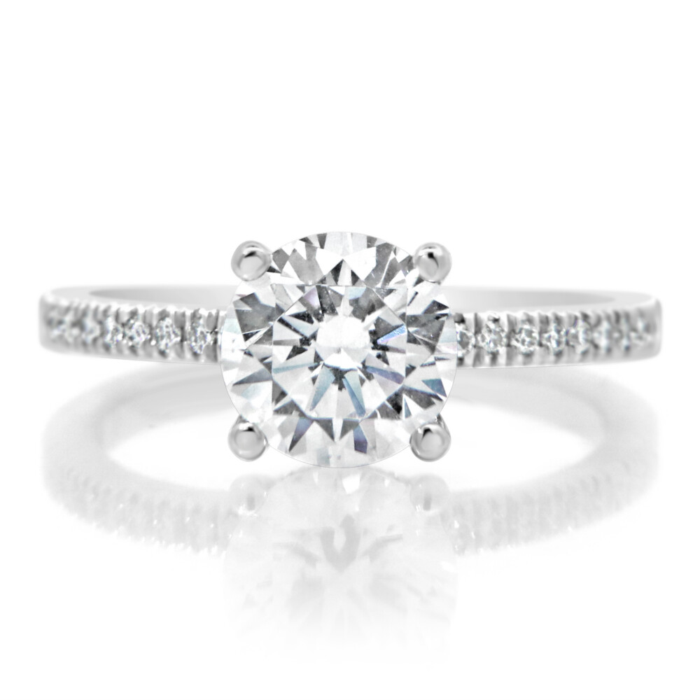 Hidden Details Engagement Ring