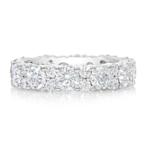 Round Diamond Eternity Band