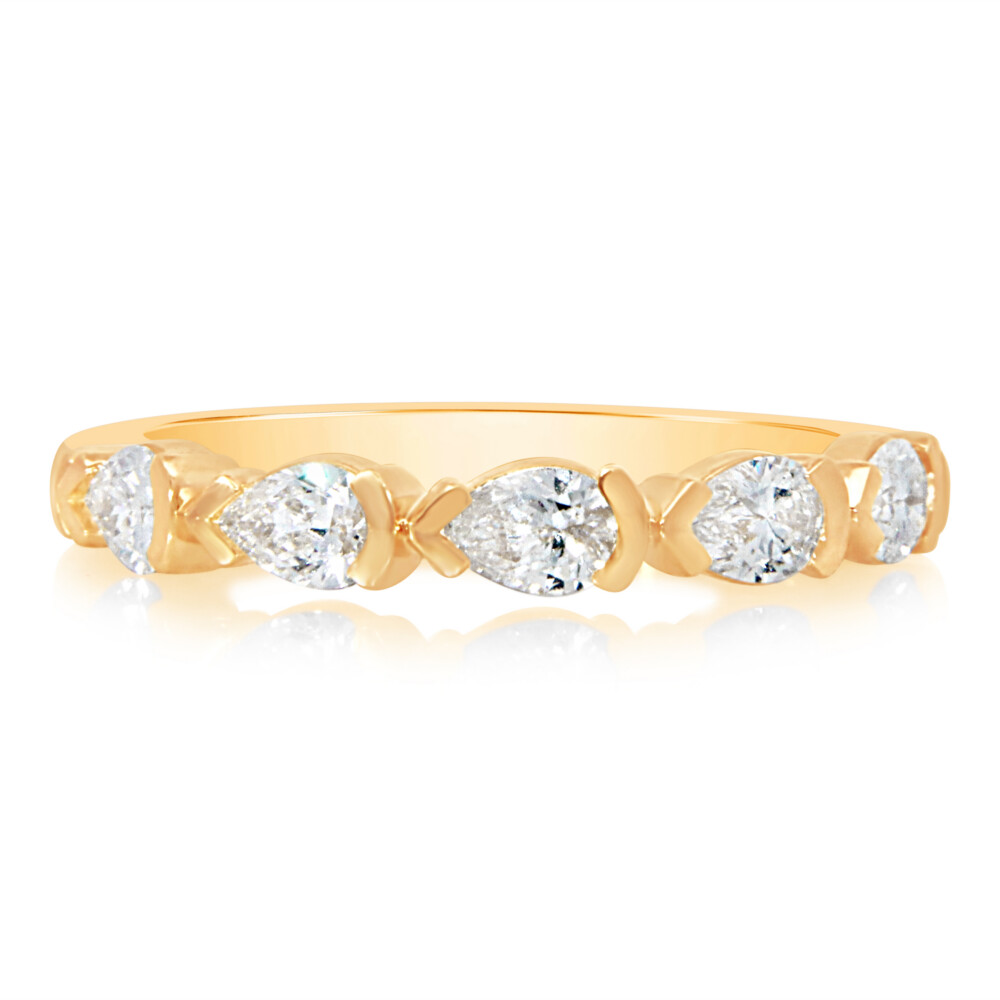 Pear Half Bezel Band