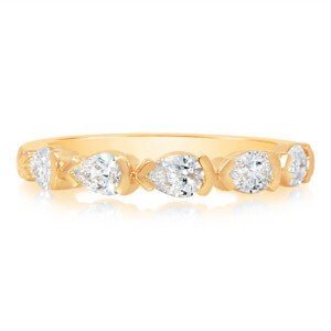 Pear Half Bezel Band